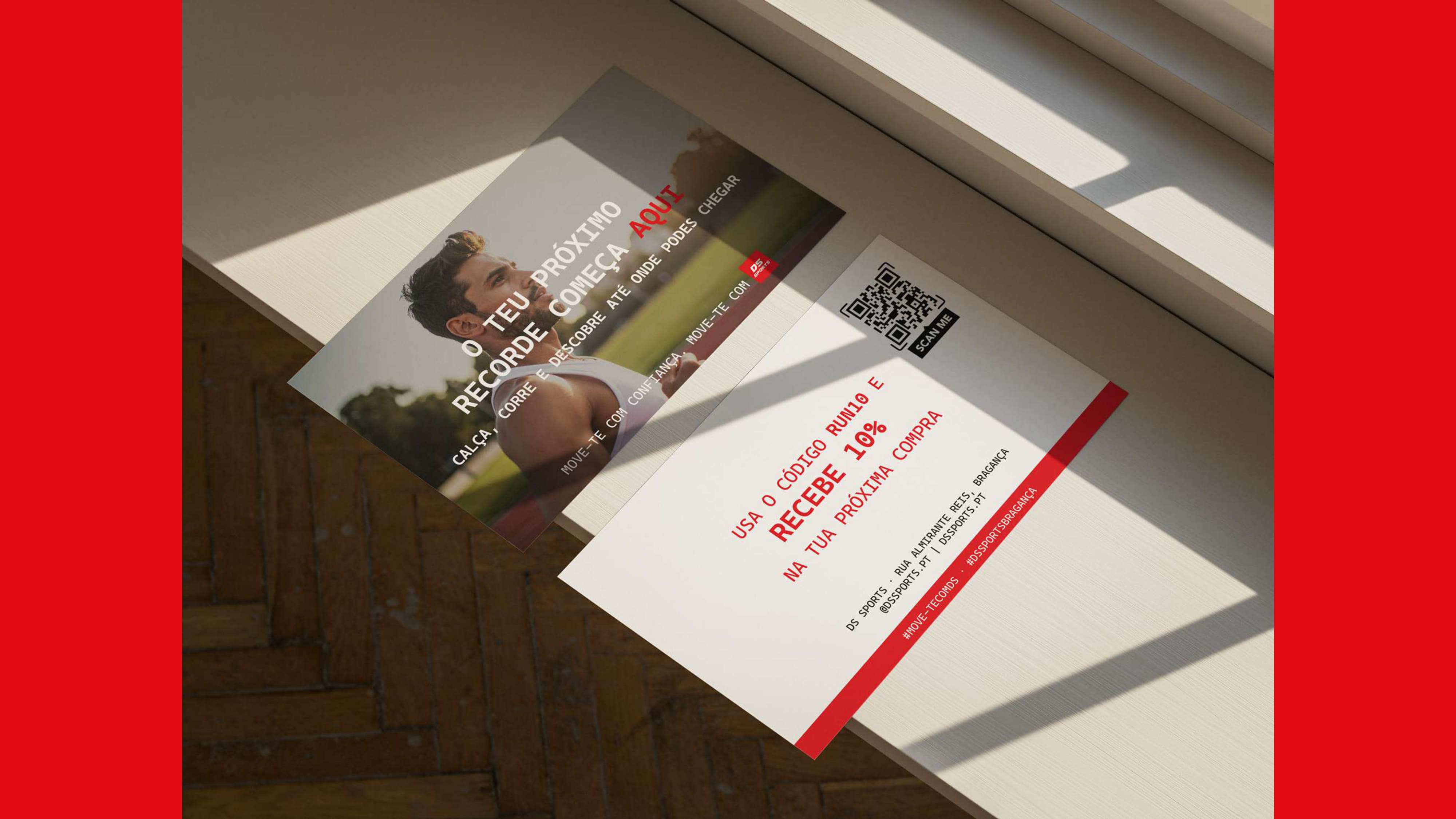 Cartão QR promocional